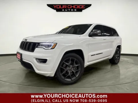 White 2021 Jeep Grand Cherokee 80th Anniversary for sale in Elgin, IL