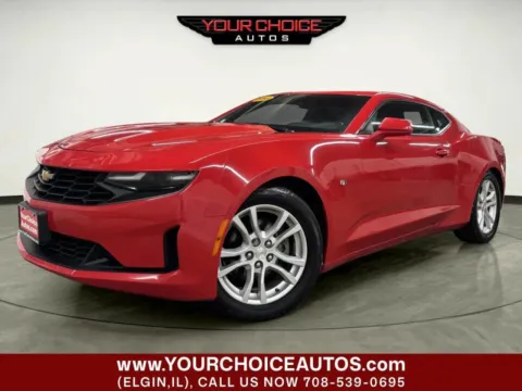 Red 2019 Chevrolet Camaro 1LS for sale in Elgin, IL