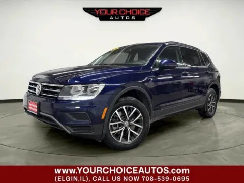 Blue 2021 Volkswagen Tiguan S for sale in Elgin, IL