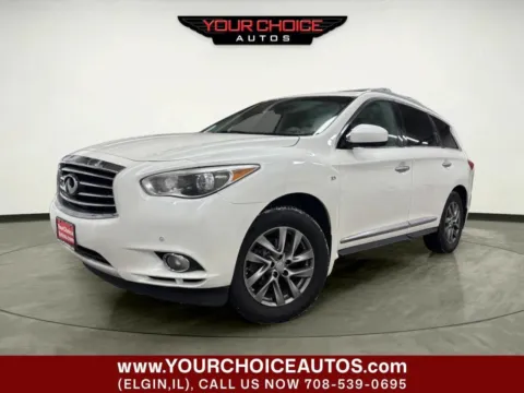 White 2015 INFINITI QX60 Base AWD 4dr SUV for sale in Elgin, IL