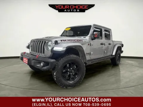 Silver 2020 Jeep Gladiator Rubicon for sale in Elgin, IL