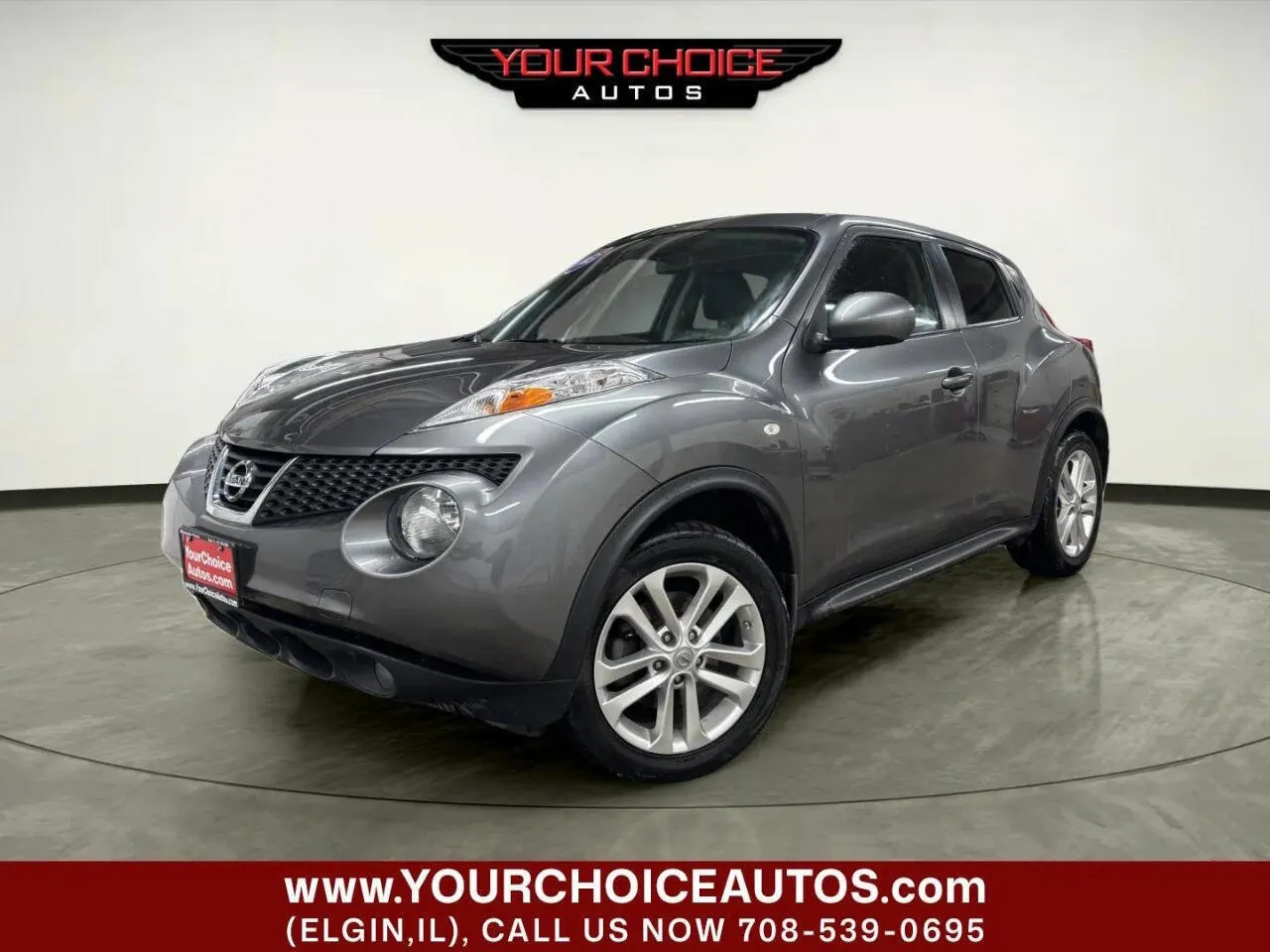 Gray 2013 Nissan JUKE SL for sale in Elgin, IL