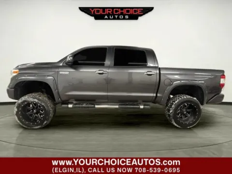 Photos of 2015 Toyota Tundra 4WD Truck Platinum 4x4 4dr CrewMax Cab Pickup SB (5.7L V8) for sale in Elgin, IL at Your Choice Autos - Elgin