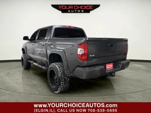Another view of 2015 Toyota Tundra 4WD Truck Platinum 4x4 4dr CrewMax Cab Pickup SB (5.7L V8) for sale in Elgin, IL at Your Choice Autos - Elgin