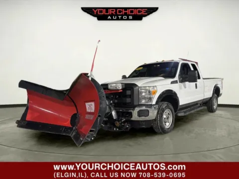 White 2012 Ford Super Duty F-250 SRW XL 4x4 4dr SuperCab 8 ft. LB Pickup for sale in Elgin, IL