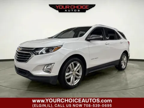 White 2019 Chevrolet Equinox Premier for sale in Elgin, IL