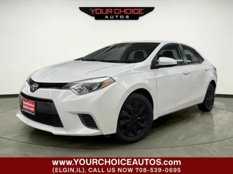 White 2015 Toyota Corolla LE Eco 4dr Sedan for sale in Elgin, IL