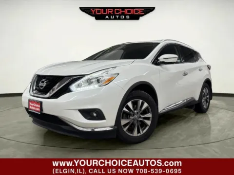 White 2016 Nissan Murano SL for sale in Elgin, IL