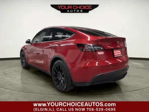 Another view of 2023 Tesla Model Y Long Range AWD 4dr Crossover for sale in Elgin, IL at Your Choice Autos - Elgin