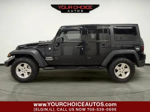 Photos of 2014 Jeep Wrangler Unlimited Sport for sale in Elgin, IL at Your Choice Autos - Elgin