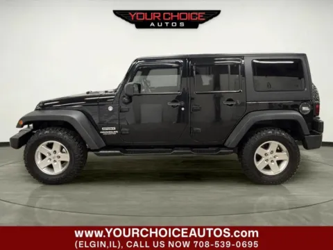 Photos of 2014 Jeep Wrangler Unlimited Sport for sale in Elgin, IL at Your Choice Autos - Elgin