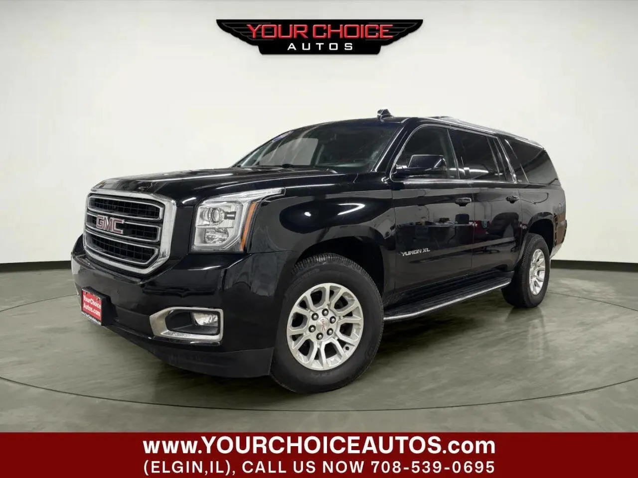 Black 2018 GMC Yukon XL SLT for sale in Elgin, IL