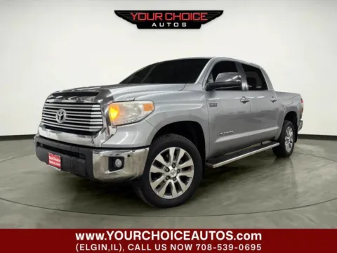 Silver 2015 Toyota Tundra 4WD Truck LTD for sale in Elgin, IL
