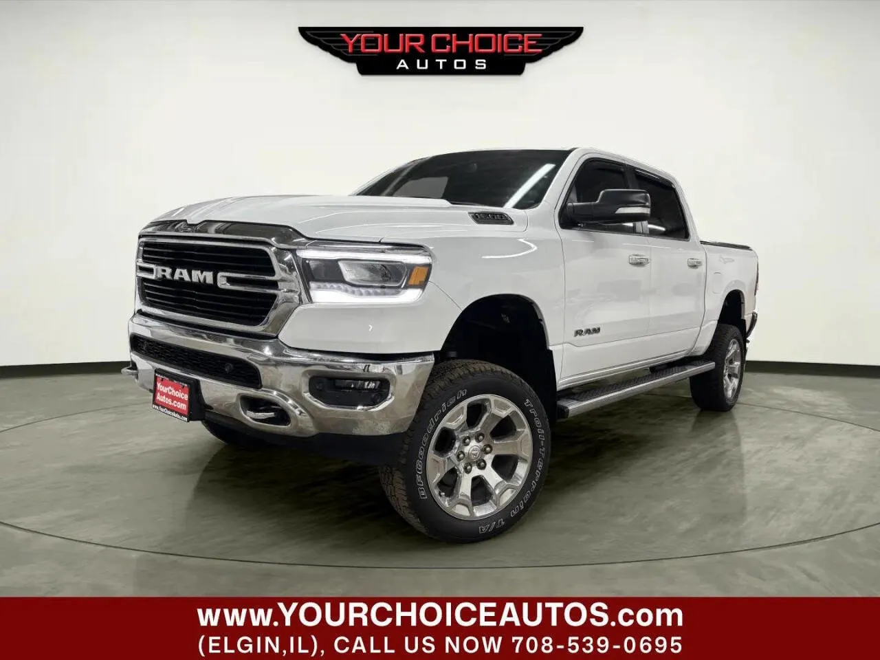 White 2019 Ram 1500 Big Horn/Lone Star for sale in Elgin, IL