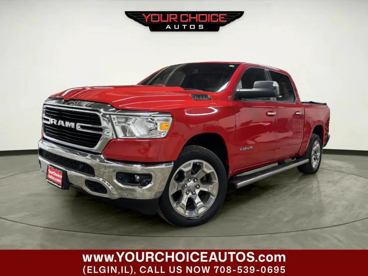 Red 2019 Ram 1500 Big Horn/Lone Star for sale in Elgin, IL