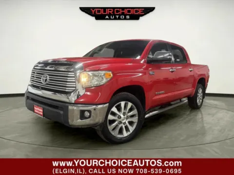 Red 2014 Toyota Tundra 4WD Truck LTD for sale in Elgin, IL