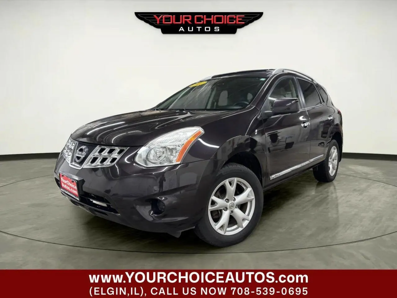Black 2011 Nissan Rogue SV for sale in Elgin, IL