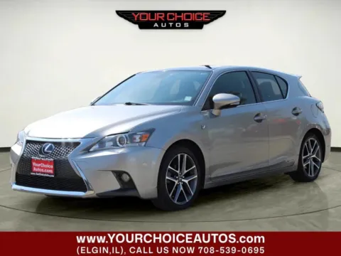 Silver 2017 Lexus CT Base 4dr Hatchback for sale in Elgin, IL