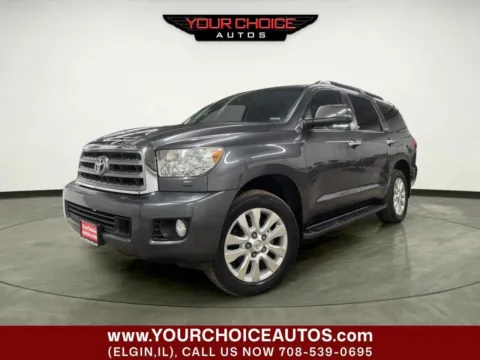 Gray 2014 Toyota Sequoia Platinum for sale in Elgin, IL