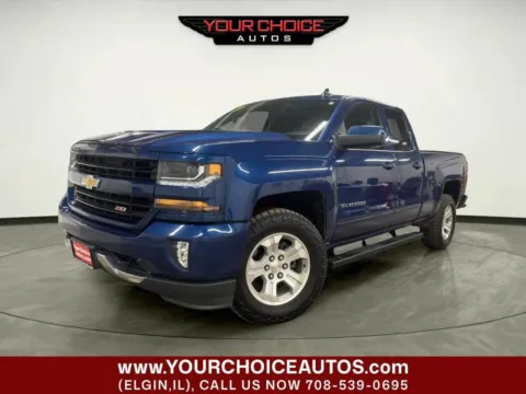 Blue 2018 Chevrolet Silverado 1500 LT for sale in Elgin, IL