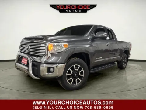 Gray 2014 Toyota Tundra 4WD Truck LTD for sale in Elgin, IL