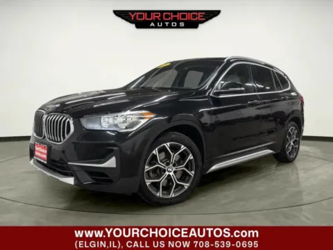 Black 2021 BMW X1 xDrive28i for sale in Elgin, IL