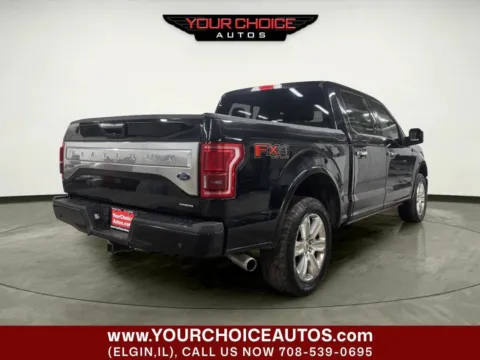 More photos of 2015 Ford F-150 Platinum 4x4 4dr SuperCrew 5.5 ft. SB at Your Choice Autos - Elgin, IL