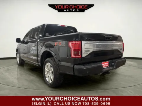 Another view of 2015 Ford F-150 Platinum 4x4 4dr SuperCrew 5.5 ft. SB for sale in Elgin, IL at Your Choice Autos - Elgin