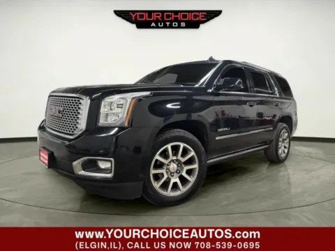 Black 2016 GMC Yukon Denali for sale in Elgin, IL
