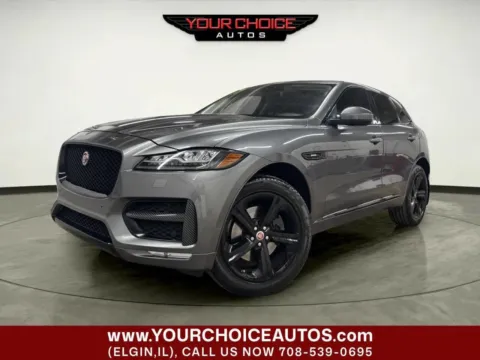 Gray 2017 Jaguar F-PACE 35t R-Sport for sale in Elgin, IL