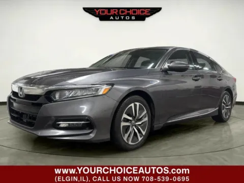 Gray 2019 Honda Accord Hybrid EX-L for sale in Elgin, IL