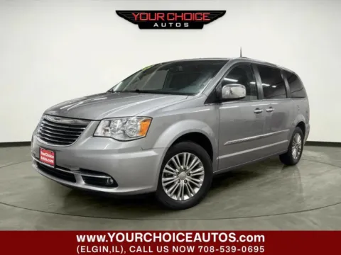 Silver 2015 Chrysler Town & Country Touring-L for sale in Elgin, IL