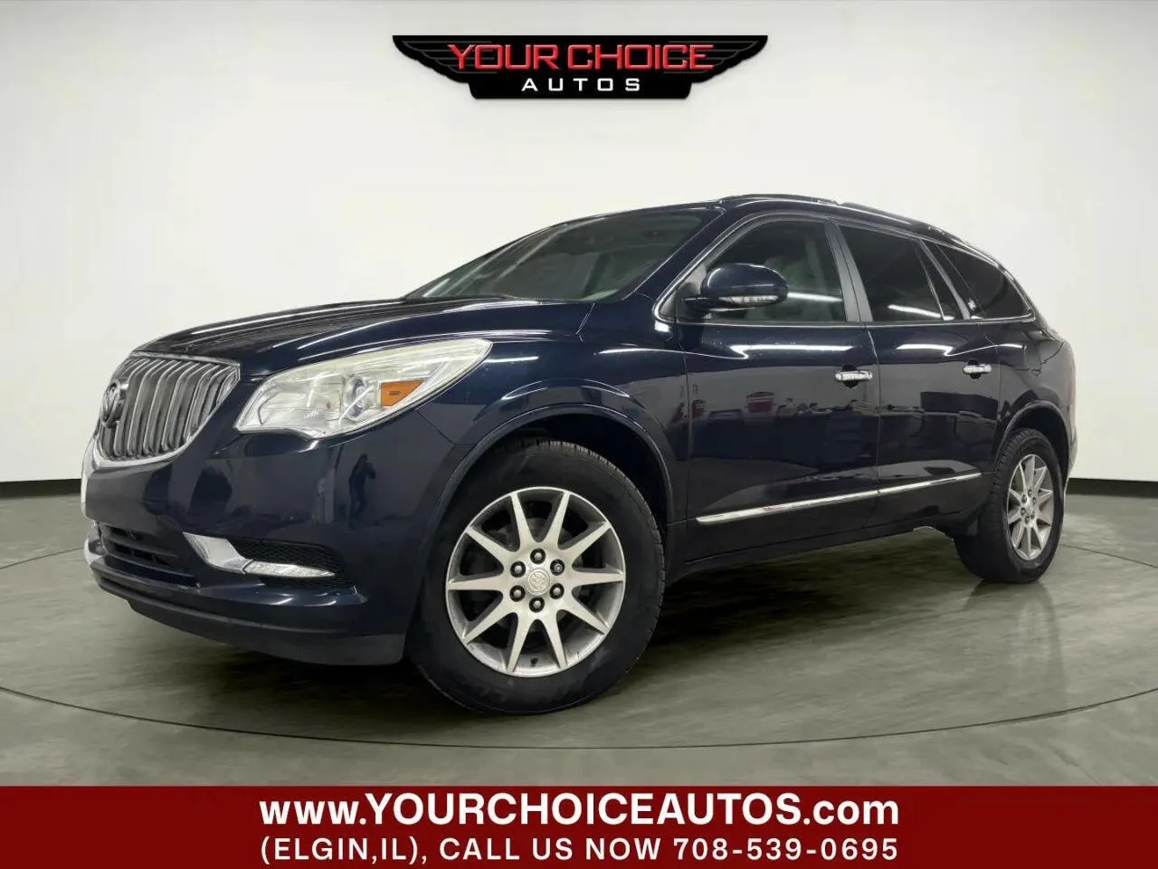 Blue 2015 Buick Enclave Leather for sale in Elgin, IL