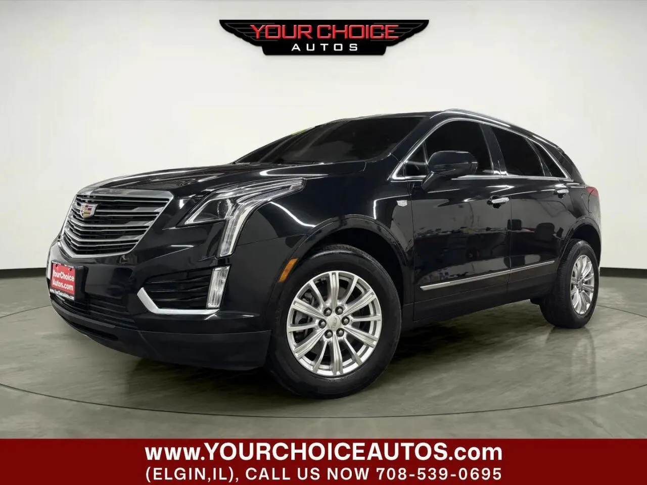 Black 2018 Cadillac XT5 AWD for sale in Elgin, IL