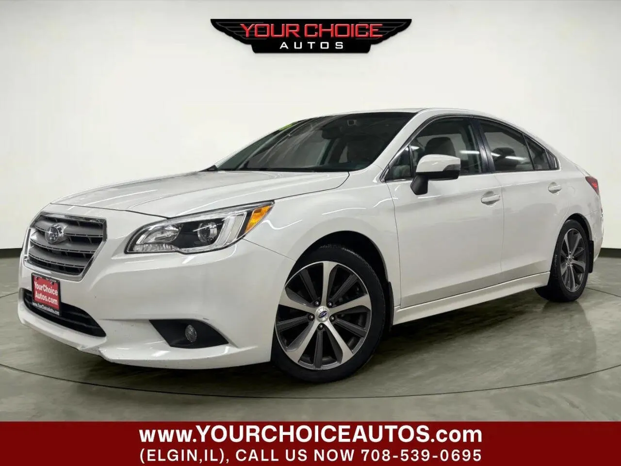White 2016 Subaru Legacy 2.5i Limited for sale in Elgin, IL