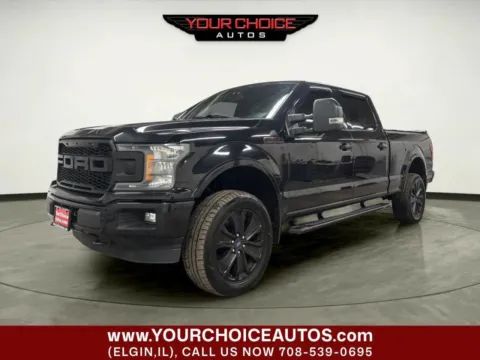 Black 2019 Ford F-150 XLT 4x4 4dr SuperCrew 6.5 ft. SB for sale in Elgin, IL