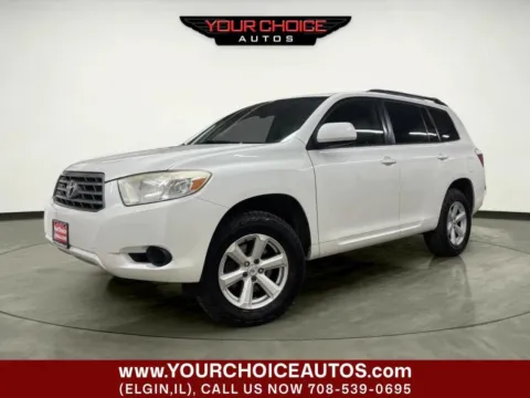 White 2008 Toyota Highlander for sale in Elgin, IL