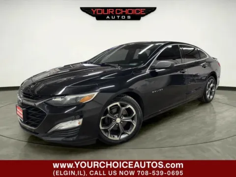 Black 2019 Chevrolet Malibu RS for sale in Elgin, IL
