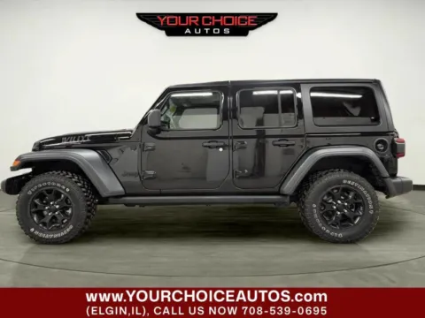 Photos of 2020 Jeep Wrangler Unlimited Willys for sale in Elgin, IL at Your Choice Autos - Elgin