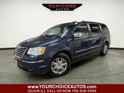 Blue 2008 Chrysler Town & Country Limited for sale in Elgin, IL