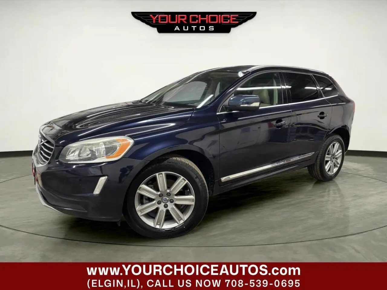 Blue 2016 Volvo XC60 T6 Drive-E for sale in Elgin, IL