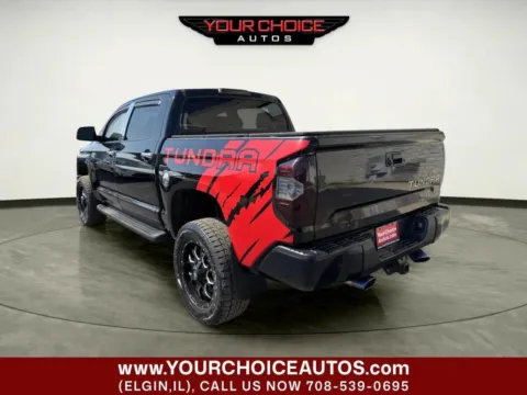 Another view of 2015 Toyota Tundra 4WD Truck 1794 Edition 4x4 4dr CrewMax Cab Pickup SB (5.7L V8 FFV) for sale in Elgin, IL at Your Choice Autos - Elgin