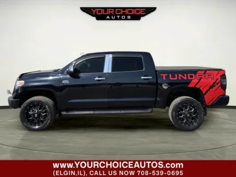 Photos of 2015 Toyota Tundra 4WD Truck 1794 Edition 4x4 4dr CrewMax Cab Pickup SB (5.7L V8 FFV) for sale in Elgin, IL at Your Choice Autos - Elgin