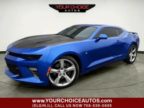 Blue 2016 Chevrolet Camaro 2SS for sale in Elgin, IL