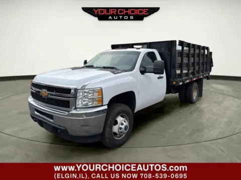 White 2014 Chevrolet Silverado 3500HD Work Truck for sale in Elgin, IL