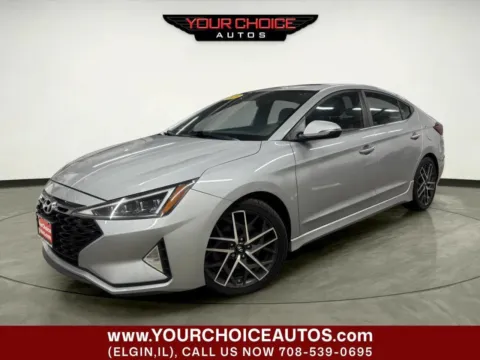 Silver 2020 Hyundai Elantra Sport for sale in Elgin, IL