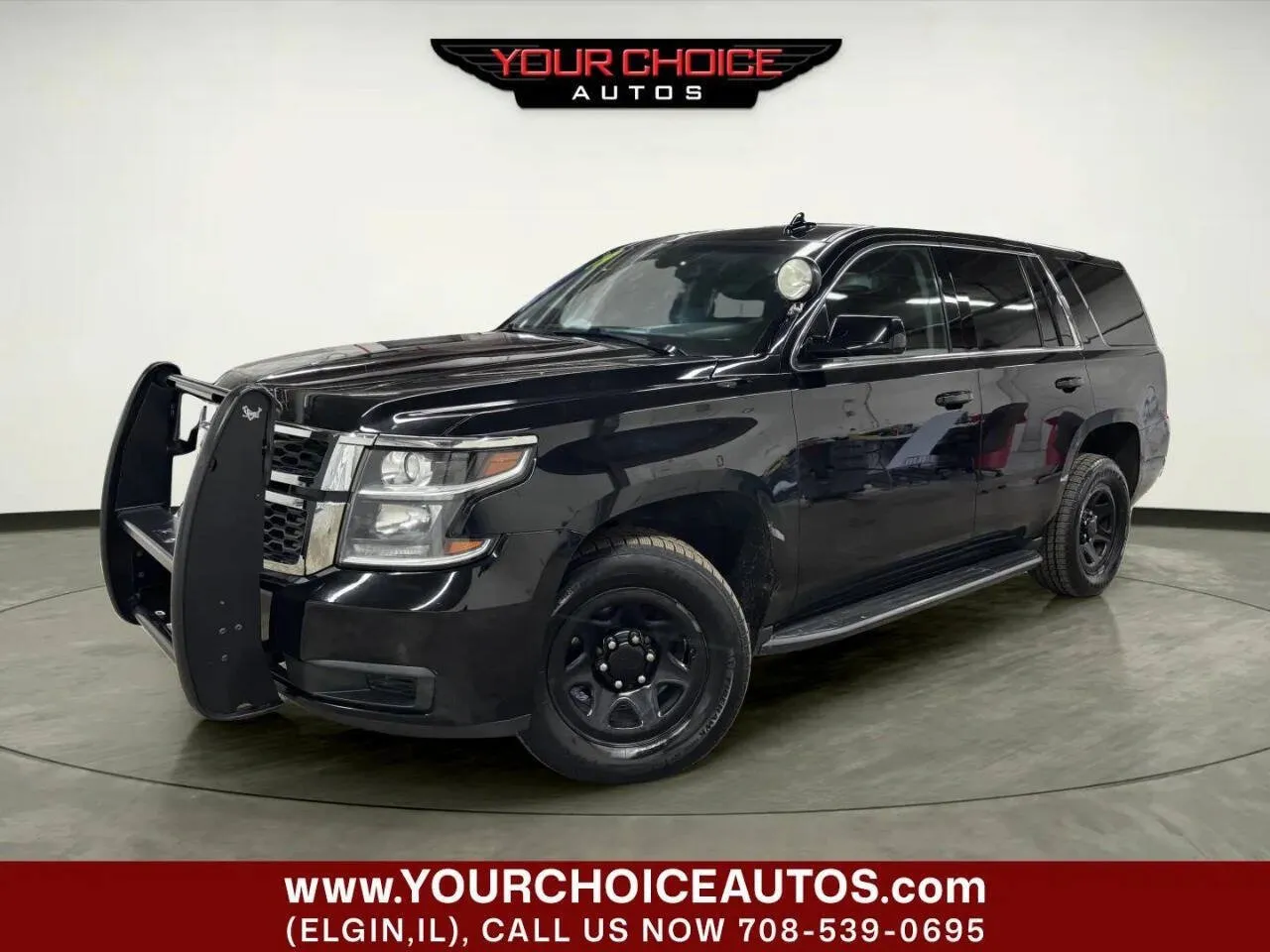 Black 2019 Chevrolet Tahoe Commercial for sale in Elgin, IL