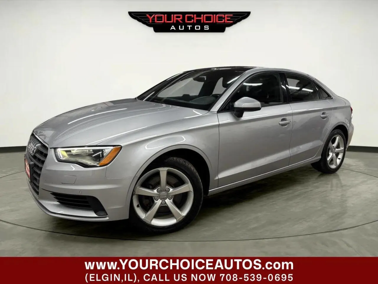 Silver 2016 Audi A3 2.0T Premium for sale in Elgin, IL