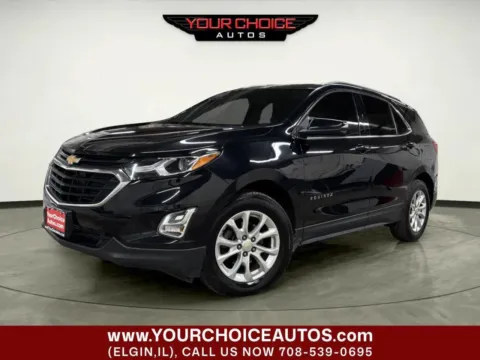 Black 2019 Chevrolet Equinox LT for sale in Elgin, IL