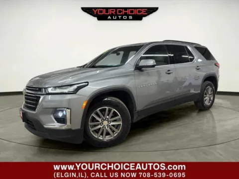 Gray 2023 Chevrolet Traverse LT Cloth for sale in Elgin, IL